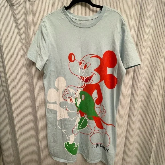 opening ceremony t shirt dress Opening Ceremony x Disney Mickey T-Shirt Dress